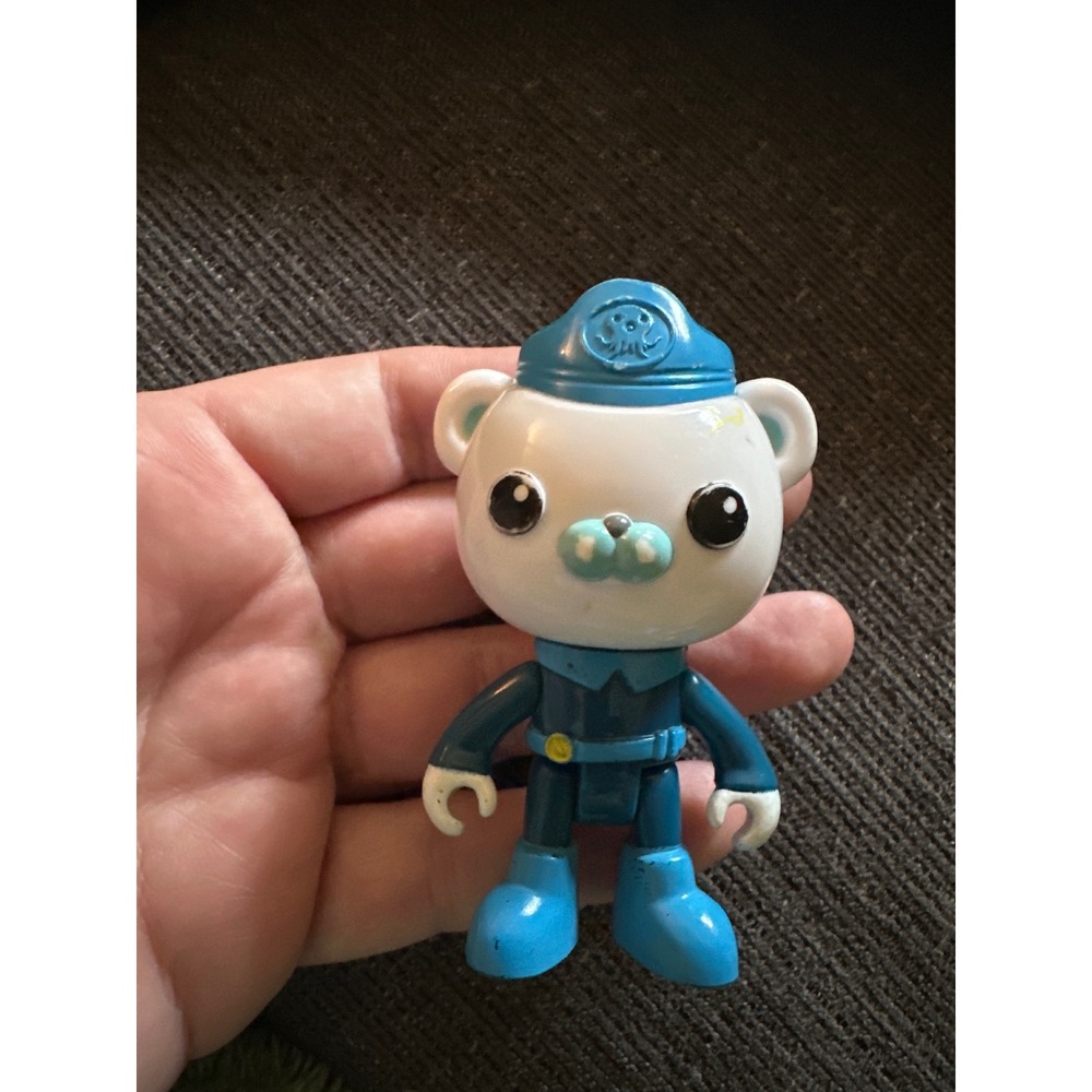 Octonauts Barnacles Action Figure Lot Mattel 2010 Blue Uniform Orange Dive Suit - Picture 2 of 10